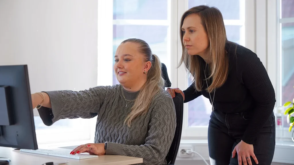 Jannica Knöös og Matilda Silver