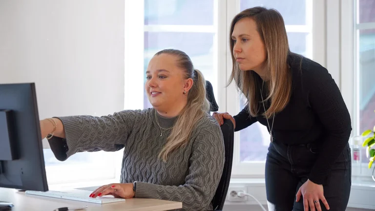 Jannica Knöös og Matilda Silver